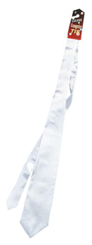 Gangster Tie White Costume Accessories Unisex 1