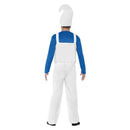 Garden Gnome Costume Male Blue & White Adult_2