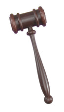 Gavel Judges Hammer Brown PVC 1