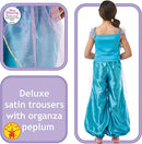 Gem Princess Jasmine Aladdin Costume for Girls 2