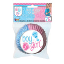 Gender Reveal Baking Cups 1