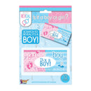 Gender Reveal Lotto Tickets Boy 1