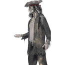Ghost Ship Ghoul Costume Adult Grey Coat Trousers Hat 3