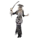 Ghost Ship Ghoulina Costume Ladies Grey Zombie Pirate Outfit 4