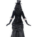 Ghost Town Widow Costume Adult Grey 2