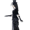 Ghost Town Widow Costume Adult Grey 3