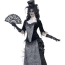 Ghost Town Widow Costume Adult Grey 1