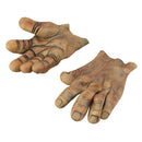 Giant Brown Monster Hands Vinyl Gloves 1