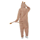 Giraffe Costume Adult Brown Jumpsuit 3