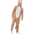 Giraffe Costume Adult Brown Jumpsuit 1