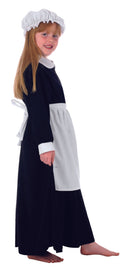 Girls Elsie The Parlour Maid 7- 9 Years 140cm Childrens Costume Female Halloween 1