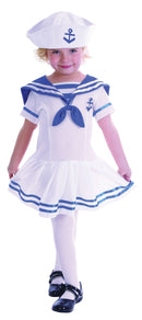 Girls Sailor Girl Toddler Childrens Costume Female Halloween 1