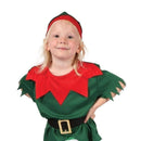 Girls Santa Helper Girl Toddler Childrens Costume Female To Fit Child Of Height 90cm 100cm 1
