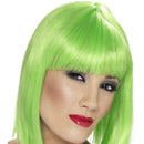 Glam Wig Adult Green 1