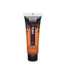 Glow In The Dark Body Paint Orange 10ml Make Up Unisex 1