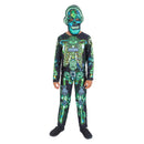 Glow in the Dark Tech Skeleton Costume Child_1