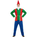 Gnome Costume Adult Blue Green 1