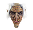 Goblin Rubber Mask Grey Hair Orc 1
