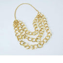Gold Chain Necklace Mr T Costume Accessory 1