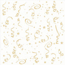 Gold Confetti Napkins Large 16 Pack 22cm 1