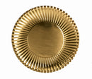 Gold Paper Plates Large 10 Pack 23cm 1