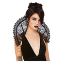 Gothic Stand Up Collar Adult Fever Black Lace 1
