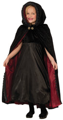 Gothic Vampiress Cape Childs Childrens Costume Female 1