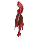 Grave Yard Bride Costume Red 3