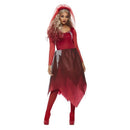 Grave Yard Bride Costume Red 1