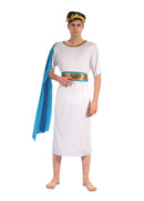 Greek God With Blue Sash Adult Costume Chest Size 44" 1