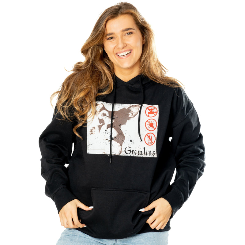 Gremlins Adult Unisex Black Gizmo Hoodie_4