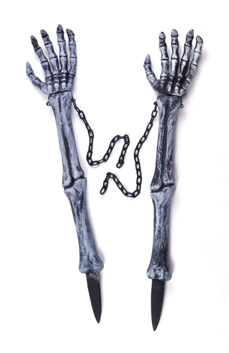 Skeleton Hand Lawn Stakes Halloween Items Unisex_1 HI297