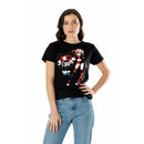 Harley Quinn Black Love Stinks T-Shirt DC Adult_1