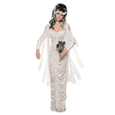 Haunted Bride Costume Womens White Dress 1