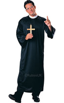 Haunted House Adult Priest Costume Robes 1