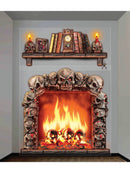 Haunted House Giant Wall Decoration Skull Fireplace 2