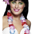 Hawaiian Garland Adult Multi Coloured Flowers Costume Accessory 2