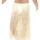 Hawaiian Hula Skirt Adult Natural Velcro Fastening Adjustable Waist Band 72cm Long 2