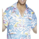 Hawaiian Shirt Adult Blue 1