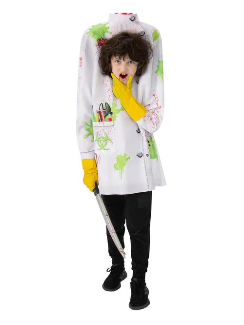 Headless Scientist Costume Kids Doctor no Head_1