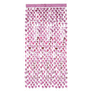Heart Foil Curtain Backdrop Pink Adult_1