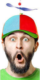 Helicopter Cap Clown Adult Hat BH649 2