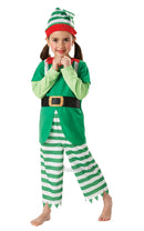 Helpful Elf Kids Christmas Costume 1