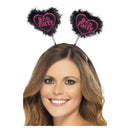 Hen Party Love Heart Boppers Adult Black 2