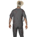 High School Horror Zombie Schoolboy Costume Adult Grey White Red 2