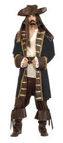 High Seas Pirate Deluxe Large Size Adult Costume Male 1