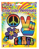 Hippy Appliques Costume Accessories Unisex 1