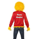 Honey Monster Costume Adult Yellow with Red 2