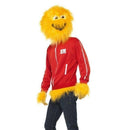 Honey Monster Costume Adult Yellow with Red 3