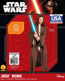 Hooded Jedi Robe Costume Brown Adult Obi Wan 3
